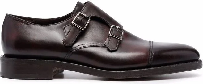 John Lobb William Double Buckle Monk Shoes