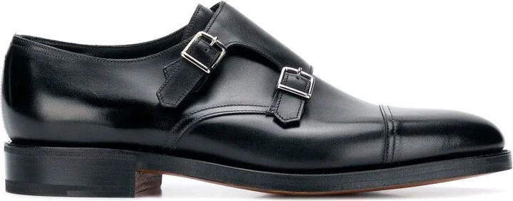 John Lobb William Double Buckle Shoes