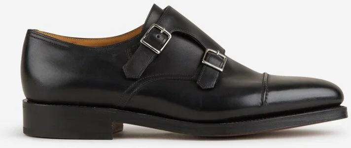 John Lobb William II Monk Strap Shoes