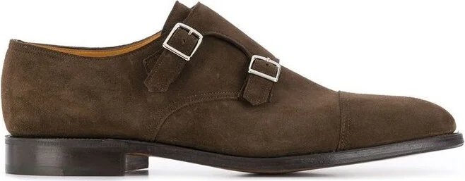 John Lobb William Museum Monk Strap Shoes
