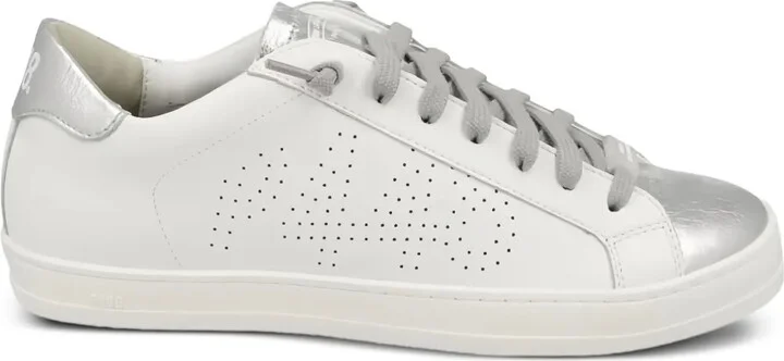 John perforated leather sneakers