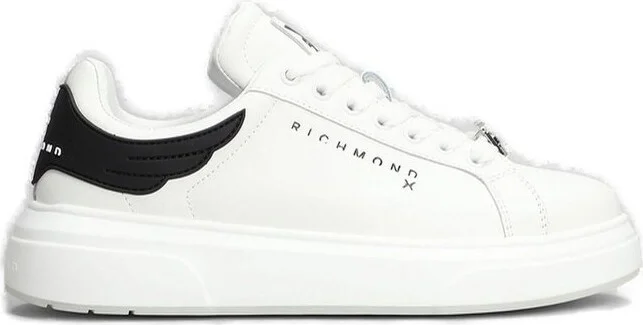 John Richmond Logo Printed Lace-Up Sneakers