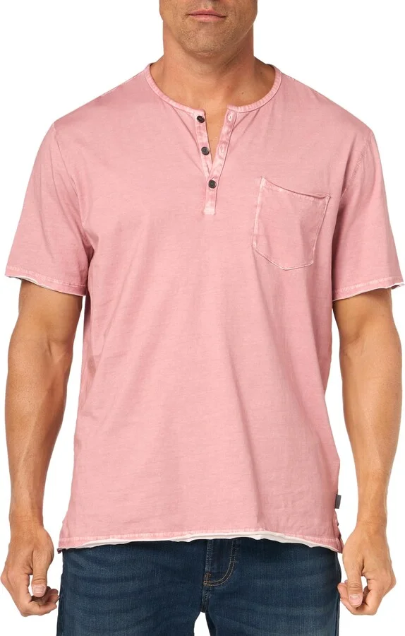 John Varvatos Men's Rex Henley