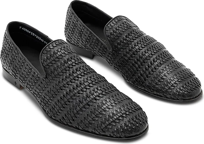 John Varvatos Men's Venice Woven Slip On Shoes