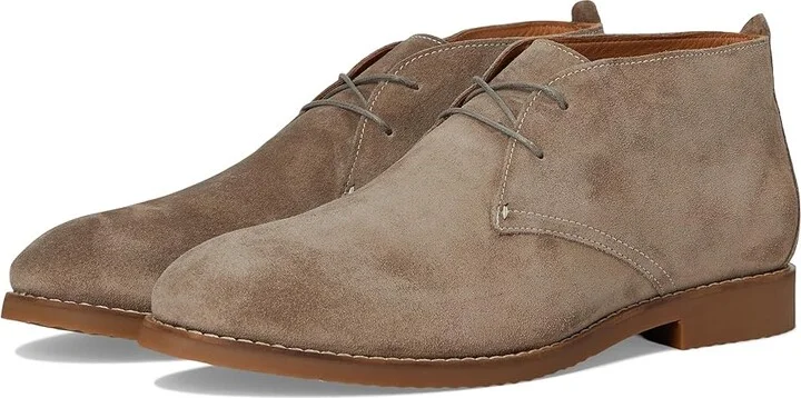 johnnie-O J-Flex Chukka Men's Boots Stone Suede : 13 M, Leather