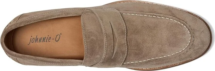 johnnie-O J-Flex Penny Suede Men's Lace-up Boots Stone : 10 M, Leather/Rubber/Suede - Image 2