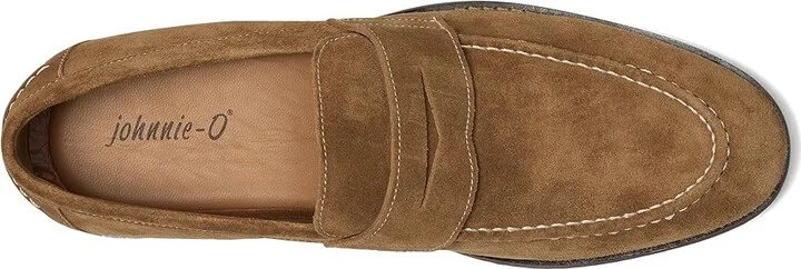 johnnie-O J-Flex Penny Suede Men's Lace-up Boots Whiskey : 8 M, Leather/Rubber/Suede - Image 2