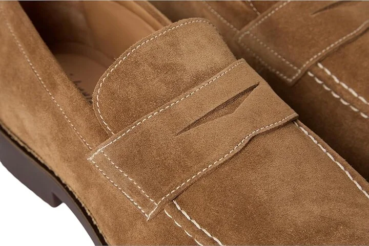 johnnie-O J-Flex Penny Suede Men's Lace-up Boots Whiskey : 8 M, Leather/Rubber/Suede - Image 7