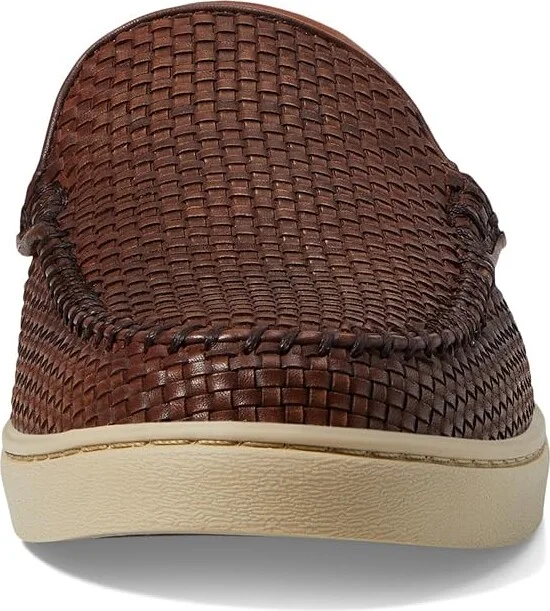 johnnie-O La Jolla Woven Men's Lace-up Boots Brown : 8 M, Leather - Image 5