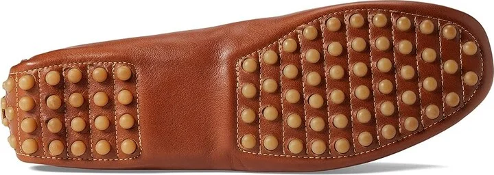 johnnie-O Leather Getaway Driver Men's Shoes Cognac : 8 D - Medium - Image 3