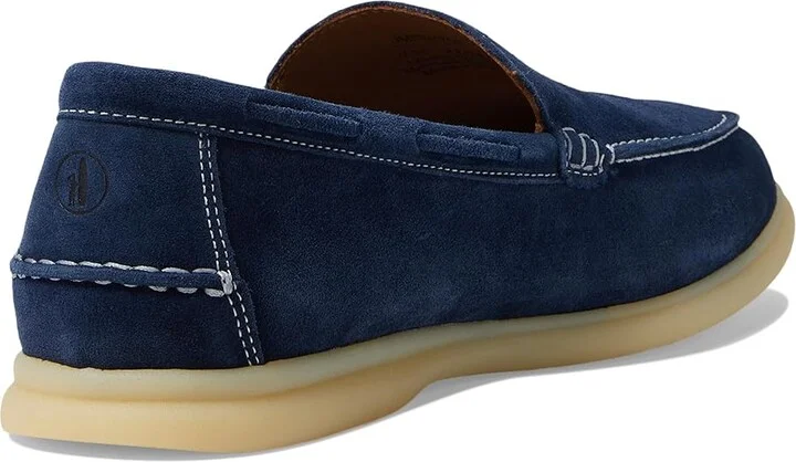 johnnie-O Malibu Moccassin 2.0 Men's Lace-up Boots Navy : 9 M, Suede - Image 4