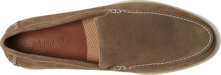 johnnie-O Malibu Moccassin 2.0 Men's Lace-up Boots Tobacco : 8 M, Suede - Image 2