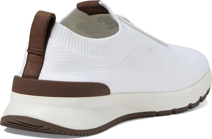 johnnie-O Prima Knit Men's Lace-up Boots White : 8 M, Leather - Image 4