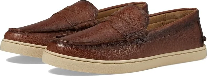 johnnie-O Santa Monica Leather Men's Lace-up Boots Cognac : 9.5 M