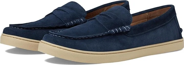 johnnie-O Santa Monica Suede Men's Lace-up Boots Navy : 13 M, Leather/Suede