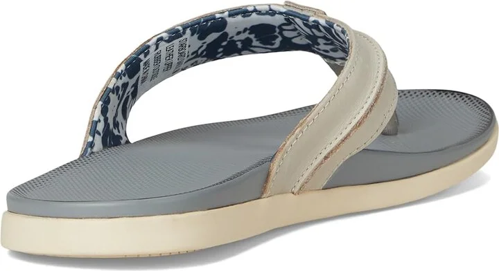 johnnie-O Starboard Sandal Men's Shoes Gray : 9 D - Medium, Leather - Image 4