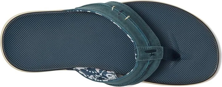 johnnie-O Starboard Sandal Men's Shoes Navy : 11 D - Medium, Leather - Image 2