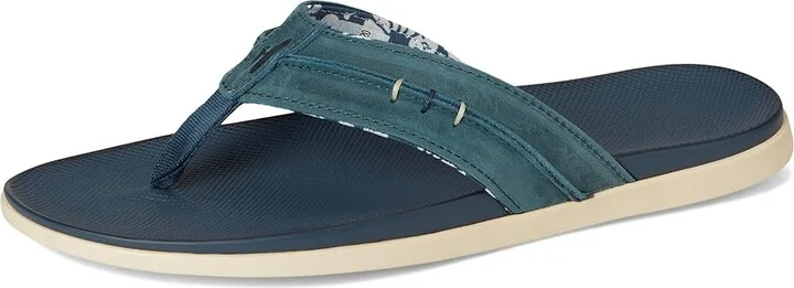johnnie-O Starboard Sandal Men's Shoes Navy : 11 D - Medium, Leather - Image 5