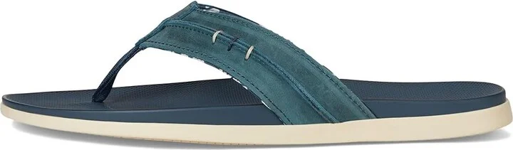 johnnie-O Starboard Sandal Men's Shoes Navy : 11 D - Medium, Leather - Image 6