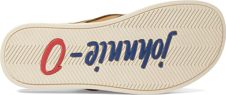 johnnie-O Starboard Sandal Men's Shoes Taupe : 8 D - Medium, Leather - Image 3