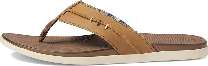 johnnie-O Starboard Sandal Men's Shoes Taupe : 8 D - Medium, Leather - Image 5