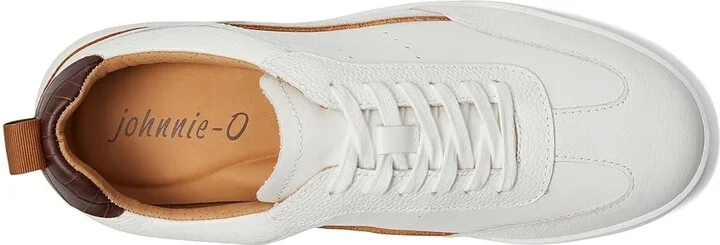 johnnie-O Topspin Royale Men's Shoes White : 9 M, Leather - Image 2