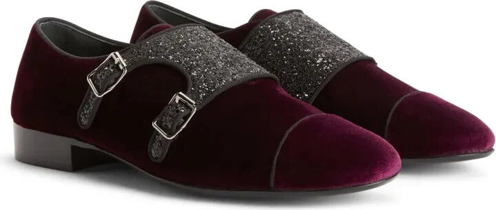Johnny Crystal embellished monk-strap loafers - Image 2