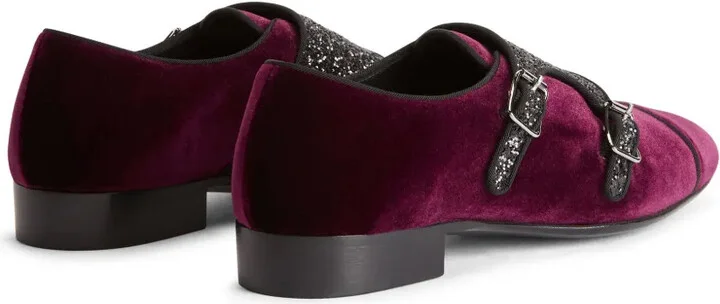 Johnny Crystal embellished monk-strap loafers - Image 3