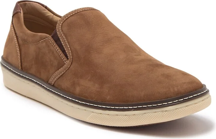 JOHNSTON AND MURPHY Suede Slip-on Sneaker