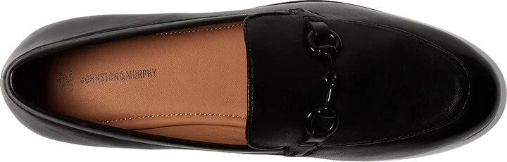 Johnston & Murphy Ali Bit Loafer Women's Flat Shoes Black Glove : 6 M, Leather - Image 2