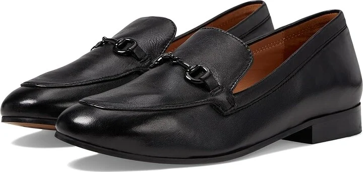 Johnston & Murphy Ali Bit Loafer Women's Flat Shoes Black Glove : 6 M, Leather