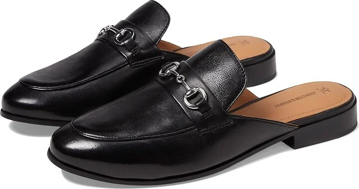 Johnston & Murphy Ali Bit Mule Women's Slippers Black : 10 M, Leather