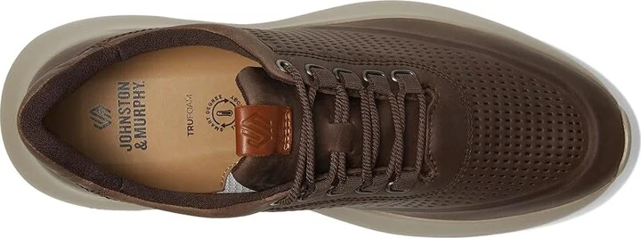 Johnston & Murphy Amherst 2.0 Embossed U-Throat Men's Shoes Stone Oiled Full Grain : 13 M (D), Leather - Image 2