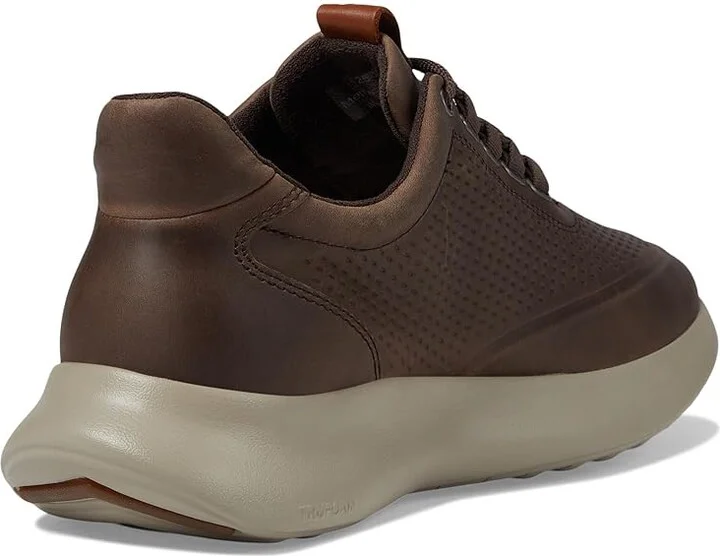 Johnston & Murphy Amherst 2.0 Embossed U-Throat Men's Shoes Stone Oiled Full Grain : 13 M (D), Leather - Image 4