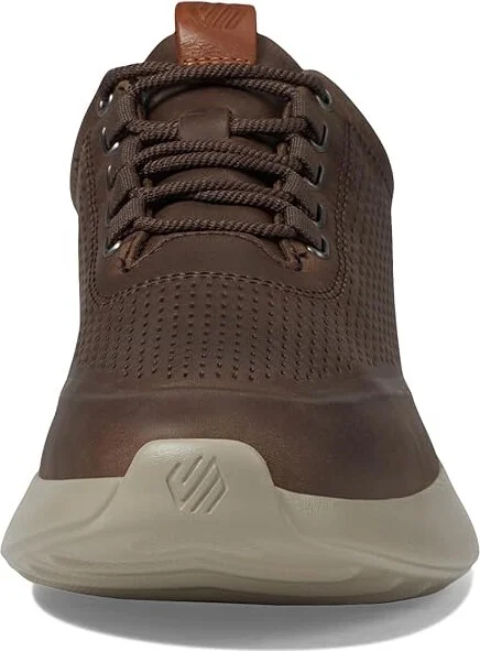 Johnston & Murphy Amherst 2.0 Embossed U-Throat Men's Shoes Stone Oiled Full Grain : 13 M (D), Leather - Image 5