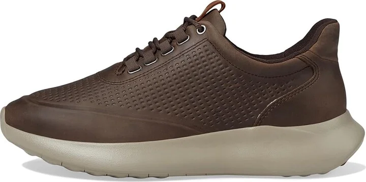 Johnston & Murphy Amherst 2.0 Embossed U-Throat Men's Shoes Stone Oiled Full Grain : 13 M (D), Leather - Image 6