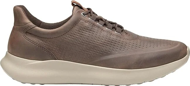 Johnston & Murphy Amherst 2.0 Embossed U-Throat Men's Shoes Stone Oiled Full Grain : 13 M (D), Leather - Image 7
