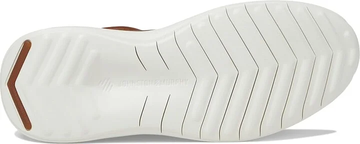 Johnston & Murphy Amherst 2.0 Embossed U-Throat Men's Shoes Tan Full Grain : 11.5 M (D), Leather - Image 3