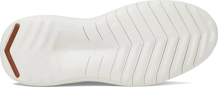 Johnston & Murphy Amherst 2.0 Embossed U-Throat Men's Shoes White Full Grain : 12 M (D), Leather - Image 3