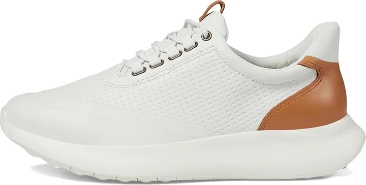 Johnston & Murphy Amherst 2.0 Embossed U-Throat Men's Shoes White Full Grain : 12 M (D), Leather - Image 6