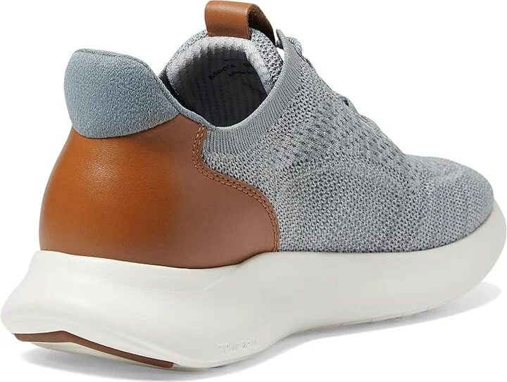 Johnston & Murphy Amherst 2.0 Knit Plain Toe Men's Shoes Gray Heathered Knit : 12 W (EE), Synthetic - Image 4