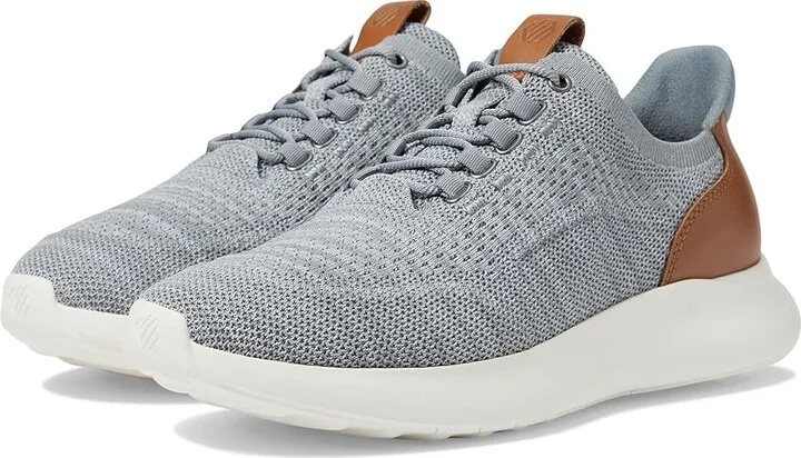 Johnston & Murphy Amherst 2.0 Knit Plain Toe Men's Shoes Gray Heathered Knit : 12 W (EE), Synthetic
