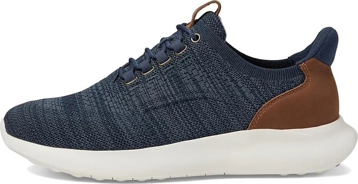 Johnston & Murphy Amherst 2.0 Knit Plain Toe Men's Shoes Navy Heathered Knit : 9.5 W (EE), Synthetic - Image 6