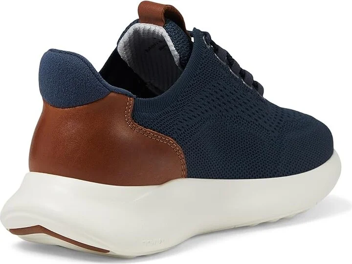 Johnston & Murphy Amherst 2.0 Knit Plain Toe Men's Shoes Navy Knit : 14 M (D), Synthetic - Image 4