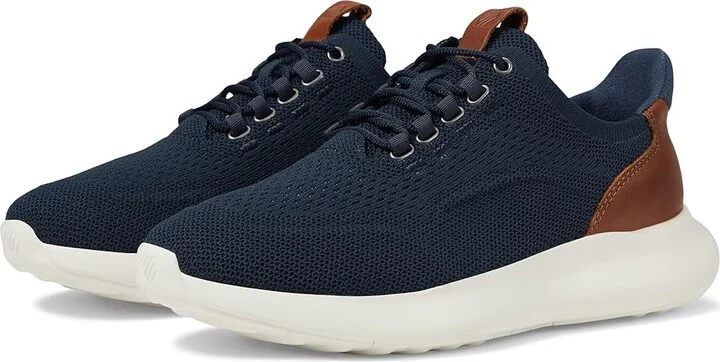 Johnston & Murphy Amherst 2.0 Knit Plain Toe Men's Shoes Navy Knit : 14 M (D), Synthetic