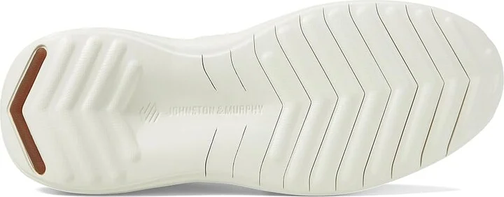Johnston & Murphy Amherst 2.0 Knit Plain Toe Men's Shoes White Knit : 13 M (D), Synthetic - Image 3