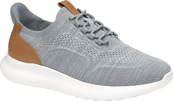 Johnston & Murphy Amherst 2.0 Lace-Up Gray Heathered Knit 7M US