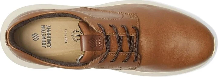 Johnston & Murphy Amherst 2.0 Plain Toe Men's Shoes Tan Full Grain : 9.5 M (D), Leather - Image 2