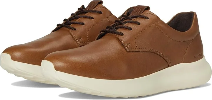 Johnston & Murphy Amherst 2.0 Plain Toe Men's Shoes Tan Full Grain : 9.5 M (D), Leather