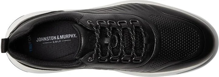 Johnston & Murphy Amherst Gl1 Luxe Hybrid Men's Shoes Black Waterproof Full Grain : 12 M (D), Leather - Image 2